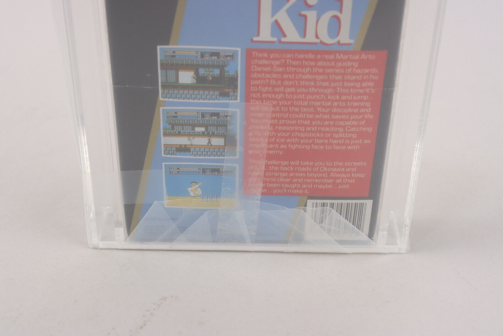 The Karate Kid Nintendo NES 1987 LJN New Factory Sealed VGA Graded 80 NM