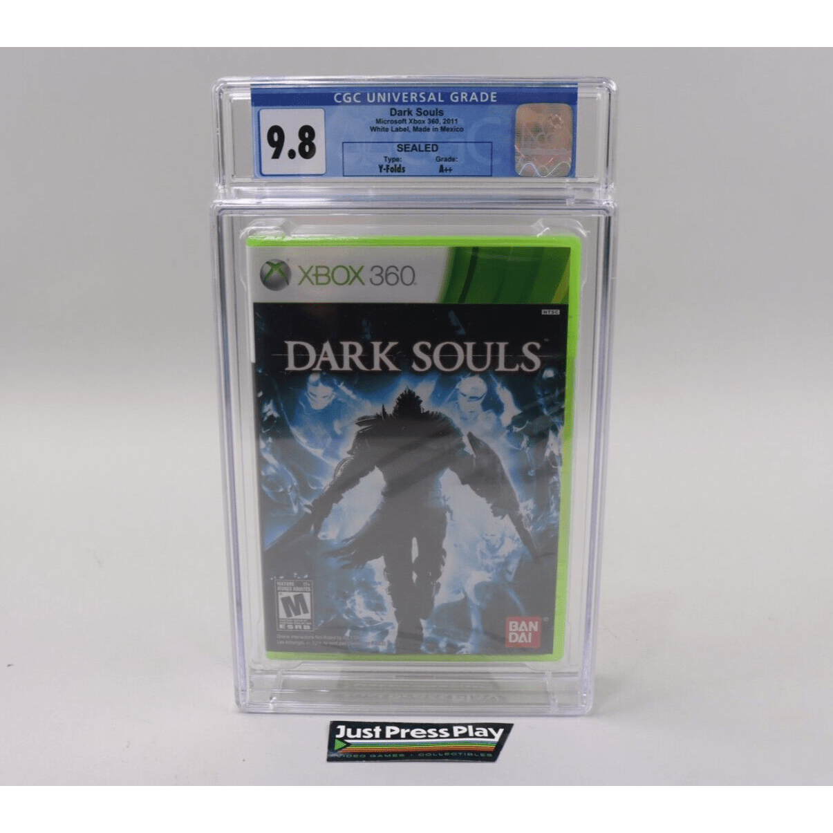 Dark Souls Microsoft Xbox 360 FromSoftware New Sealed CGC 9.8 A++ Perfect Grade!