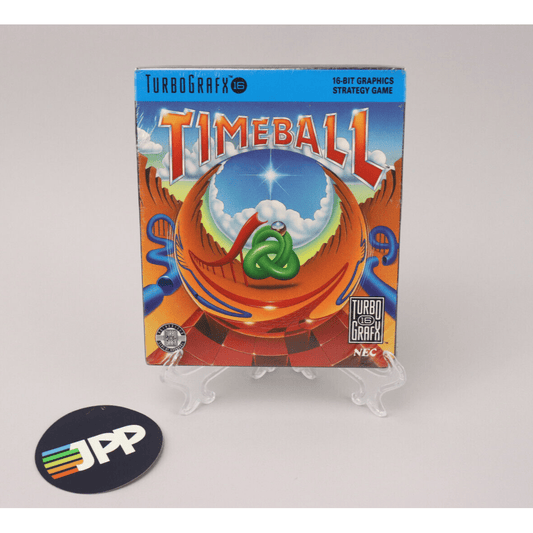 Timeball NEC TurboGrafx-16 TG16 1991 Puzzle Game New Factory Sealed!