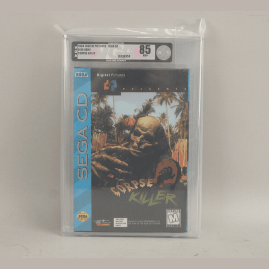 Corpse Killer Sega CD 1994 Digital Pictures New Factory Sealed VGA Graded 85 NM+