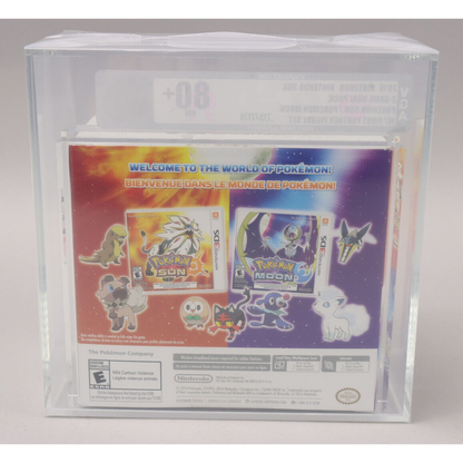 Pokemon Sun & Moon Double Dual Pack with 3 Figures 3DS New Sealed VGA 80+ NM