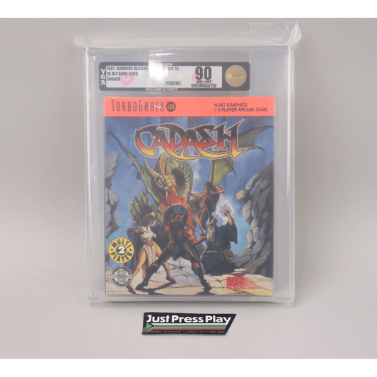 Cadash TurboGrafx-16 TG16 Working Designs Sealed VGA Gold 90 NM+/MT Uncirculated