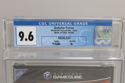 Gotcha Force Nintendo GameCube GC 2003 Capcom New Sealed CGC Graded 9.6 A+