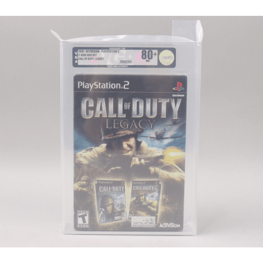 Call of Duty: Legacy Sony PlayStation 2 PS2 New Factory Sealed VGA Graded 80+ NM