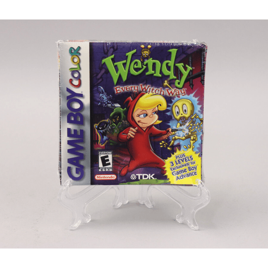 Wendy Every Witch Way Nintendo Game Boy Color GBC New Factory Sealed