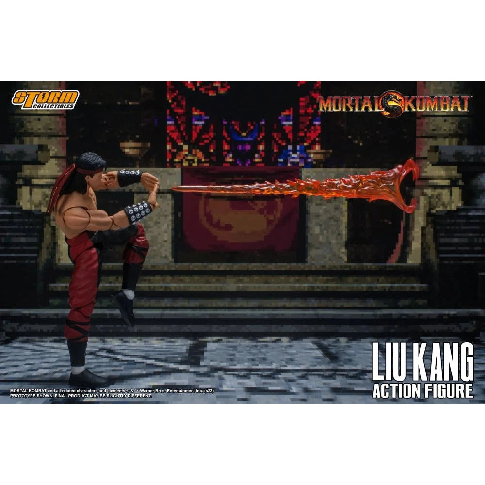 Mortal Kombat Liu Kang vs. Dragon 1/12 Scale Action Figure Set - Storm Collectibles - VS Series
