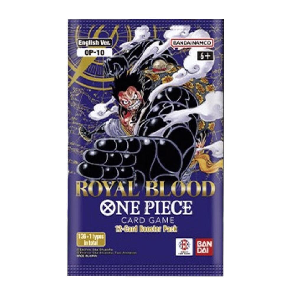 One Piece TCG Royal Blood Booster Pack - 10 Cards, English Ver. OP-10 - Bandai Namco