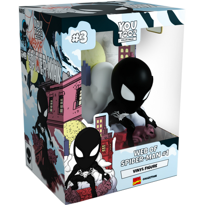 Web of Spider-Man #1 Symbiote Vinyl Figure - Youtooz Marvel Comics Collection #3