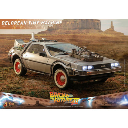 Back to the Future Part III DeLorean Time Machine 1/6th Scale Collectible Vehicle - Hot Toys