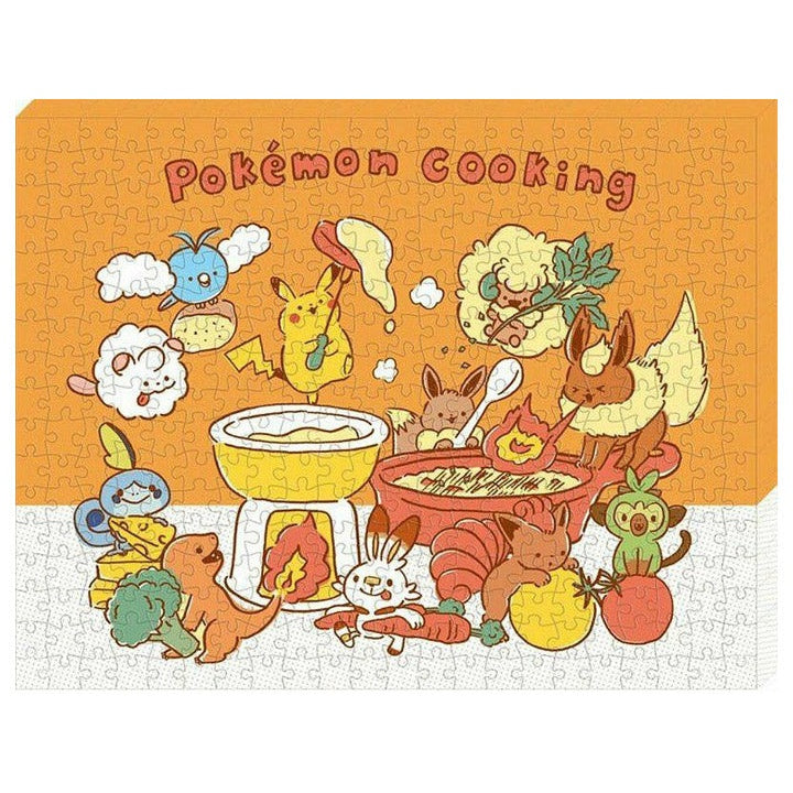 Pokémon Cooking Puzzle - Ensky - Artboard Jigsaw -Canvas Style-