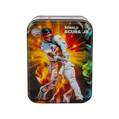 2025 Baseball Championship Collector Tin - 4 Packs + Bonus Card - MJ Holding