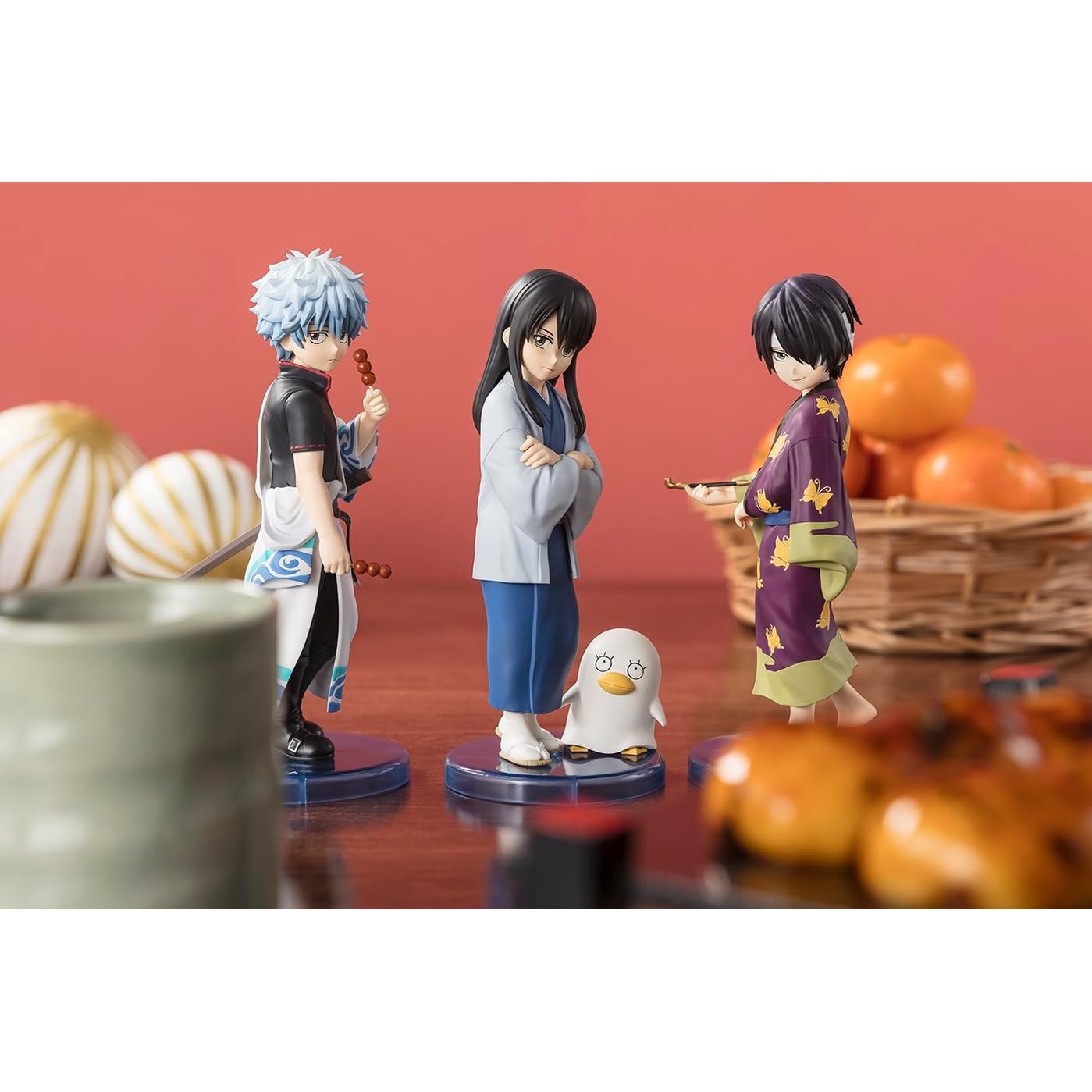 Gintama Shinsuke Takasugi Statue Figure - Bandai Spirits - Rowtashii Noise Adokenette