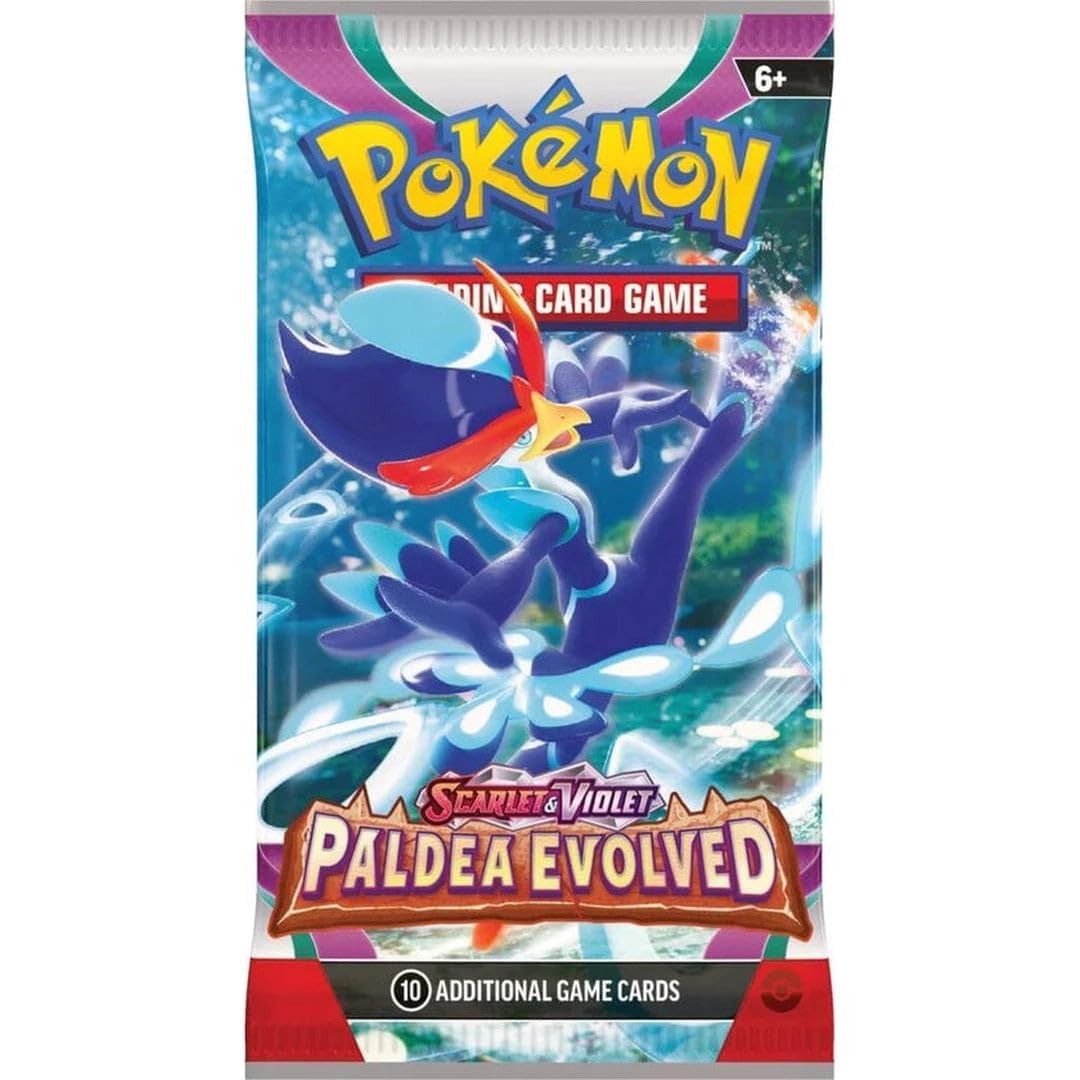 Pokemon TCG: S&V Paldea Evolved Booster Pack JustPressPlayOnline Pokemon TCG: S&V Paldea Evolved Booster Pack JustPressPlayOnline