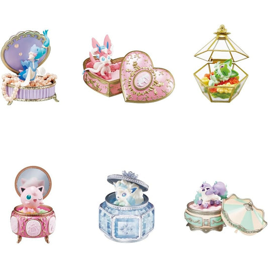 Pokemon Romantic Collection Blind Box - 1 Random Figure, 6 Designs - Re-ment