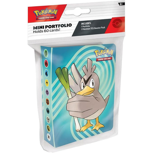 Pokemon TCG Scarlet & Violet Journey Together Mini Portfolio - Holds 60 Cards - Includes 10-Card Booster Pack!