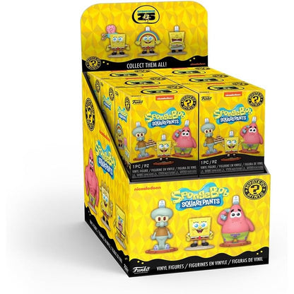 SpongeBob SquarePants 25th Anniversary Mystery Minis Blind Box - 1 Random Vinyl Figure, 12 Types Avail. - Funko