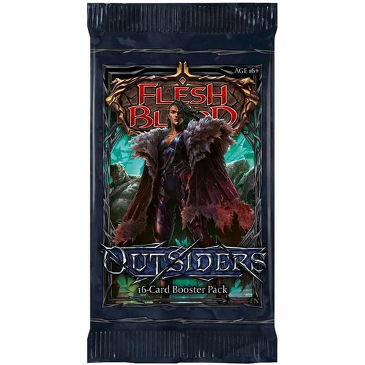 Flesh & Blood TCG Outsiders Booster Pack - 16 Cards, 1st Edition - Legend Story Studios