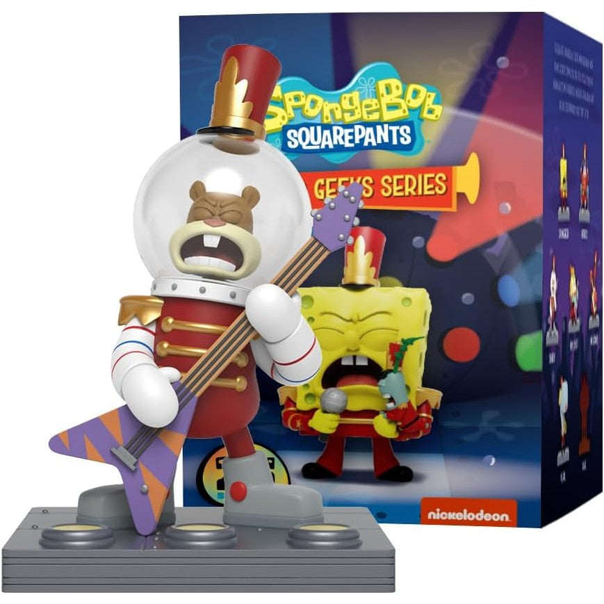 Spongebob Squarepants Band Geek Series Blind Box - 1 Random Figure of 7 Possible Designs - Mighty Jaxx