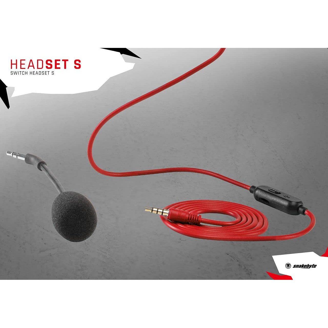 Head:Set S On-Ear Stereo Gaming Headset - PlayStation 4, Xbox One, Switch, PC, etc. - Snakebyte