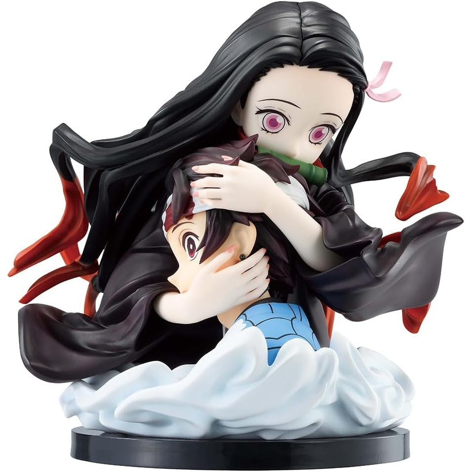 Demon Slayer: Kimetsu no Yaiba Tanjiro & Nezuko Kamado Locus Bust - Bandai Spirits - Ichibansho ArtScale Memoria