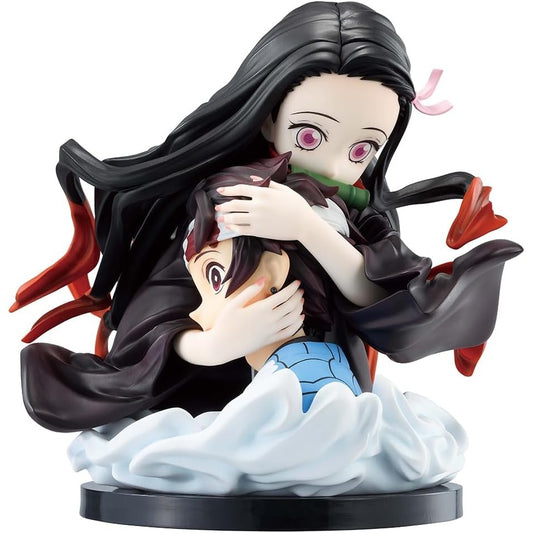 Demon Slayer: Kimetsu no Yaiba Tanjiro & Nezuko Kamado Locus Bust - Bandai Spirits - Ichibansho ArtScale Memoria
