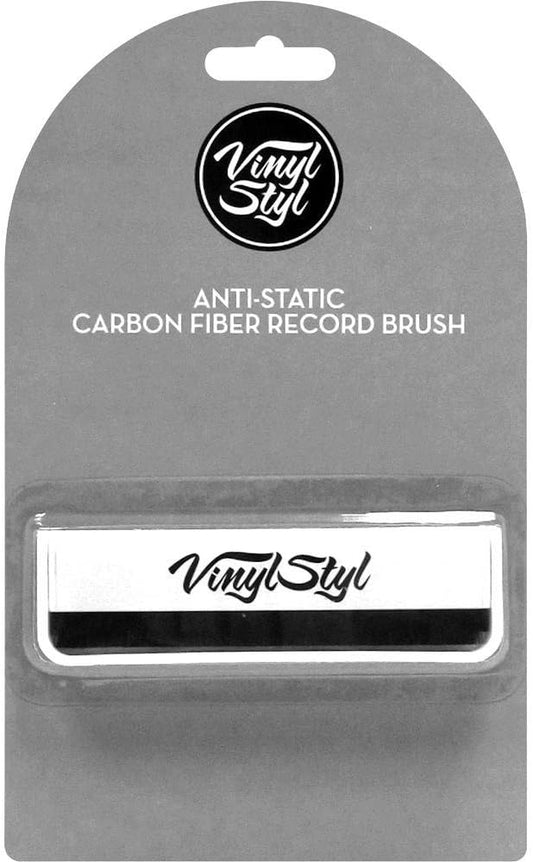 Anti-Static Carbon Fiber Record Brush White - Vinyl Styl