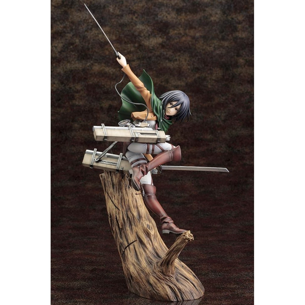 Attack on Titan Mikasa Ackerman Renewal Renewal Package Ver. 1/8 Statue Figure - Kotobukiya - ARTFX J