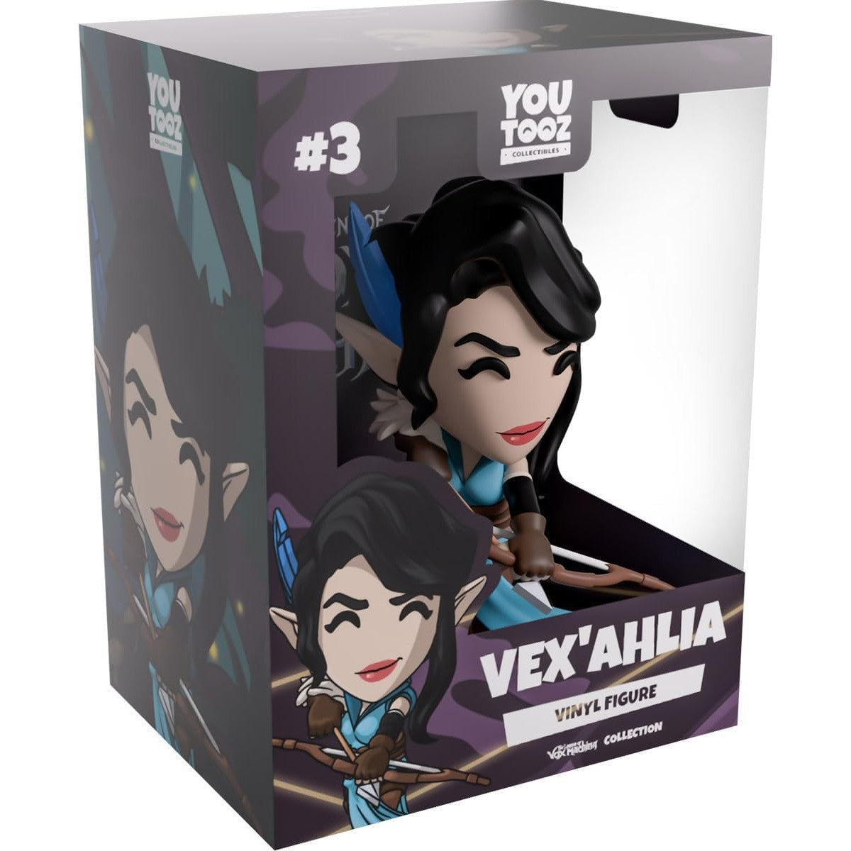 The Legend of Vox Machina Vex'ahlia Vinyl Figure - Youtooz - The Legend of Vox Machina Collection #