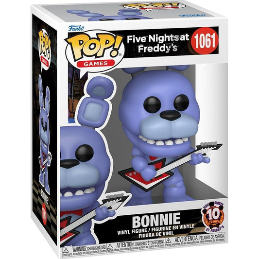 Five Nights at Freddy's Bonnie with Guitar 10th Anniversary Ver. Vinyl Figure - Funko - POP! Games #1061