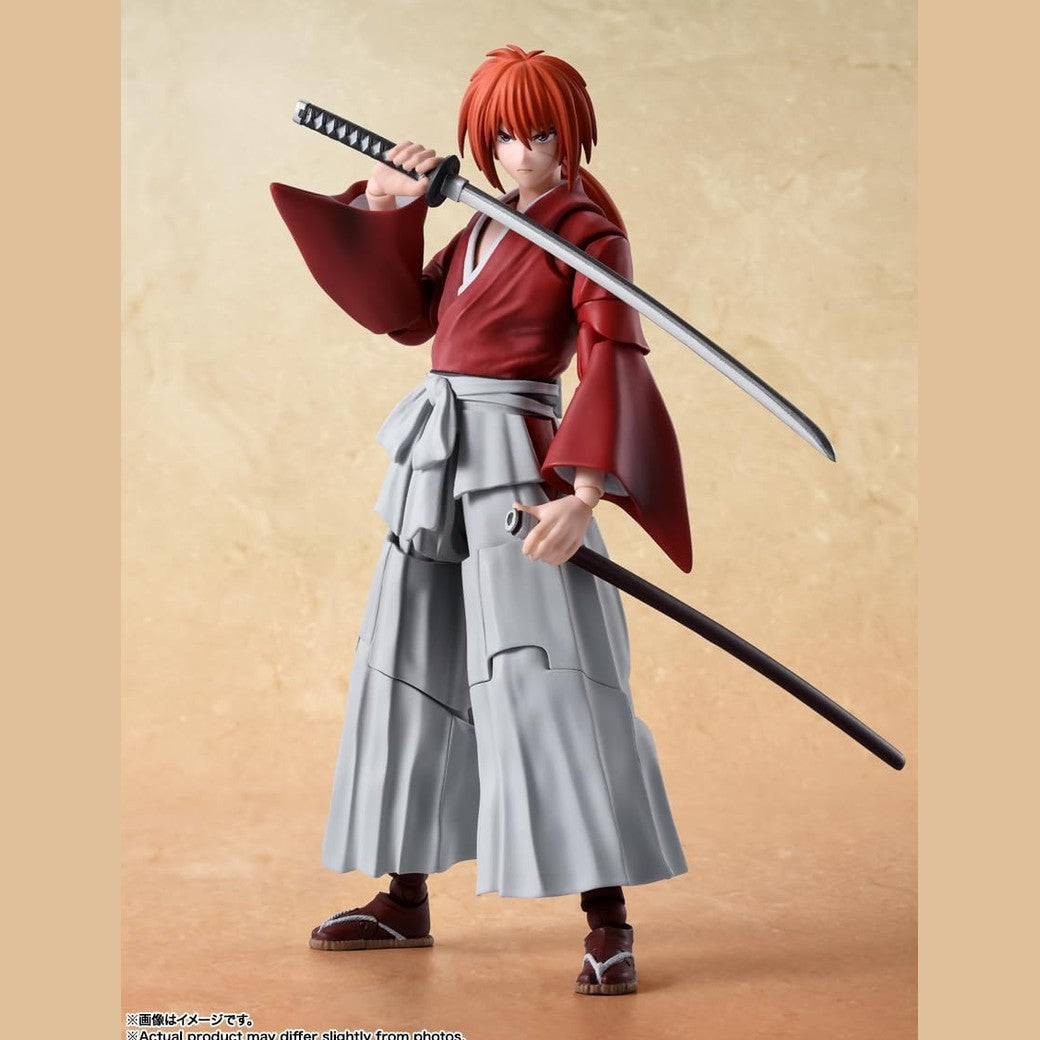 Rurouni Kenshin: Meiji Swordsman Romantic Story Kenshin Himura Action Figure - Bandai Spirits - S.H.Figuarts