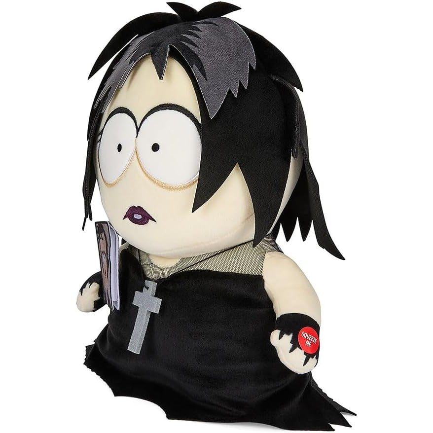 South Park Goth Kid Henrietta 13" Plush with Sound - Kidrobot - Phunny