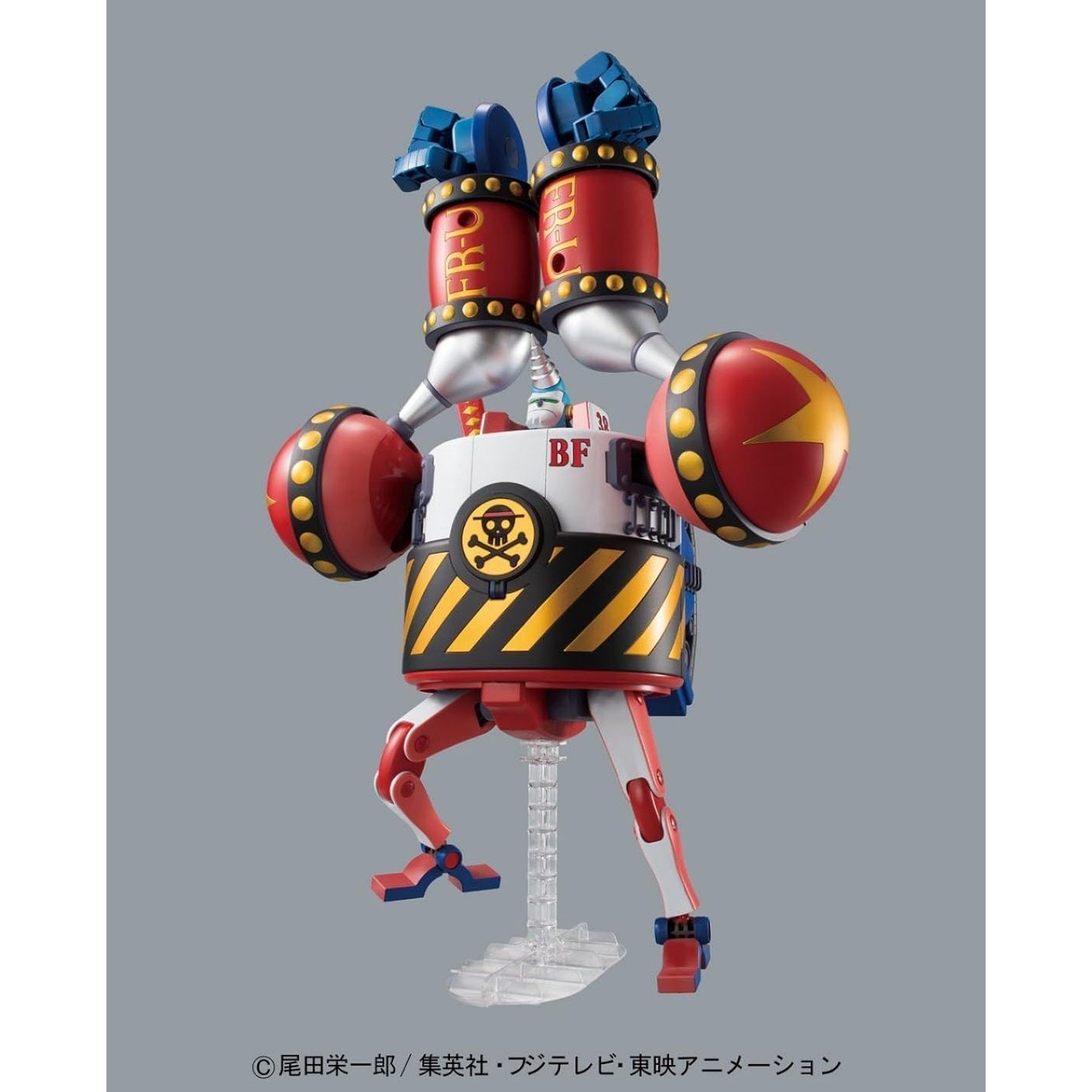 One Piece: The Iron Pirate General Franky Figure BF-38 Model Kit - Bandai Spirits - Best Mecha Collection