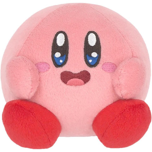 Kirby's Adventure Pink Watery Eye Kirby 4" Plush Doll - San-ei, Little Buddy - All Star Collection
