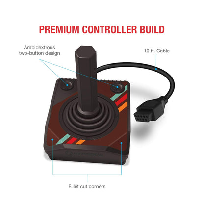 Trooper Premium Joystick Controller - Atari 2600 / RetroN 77 - Hyperkin