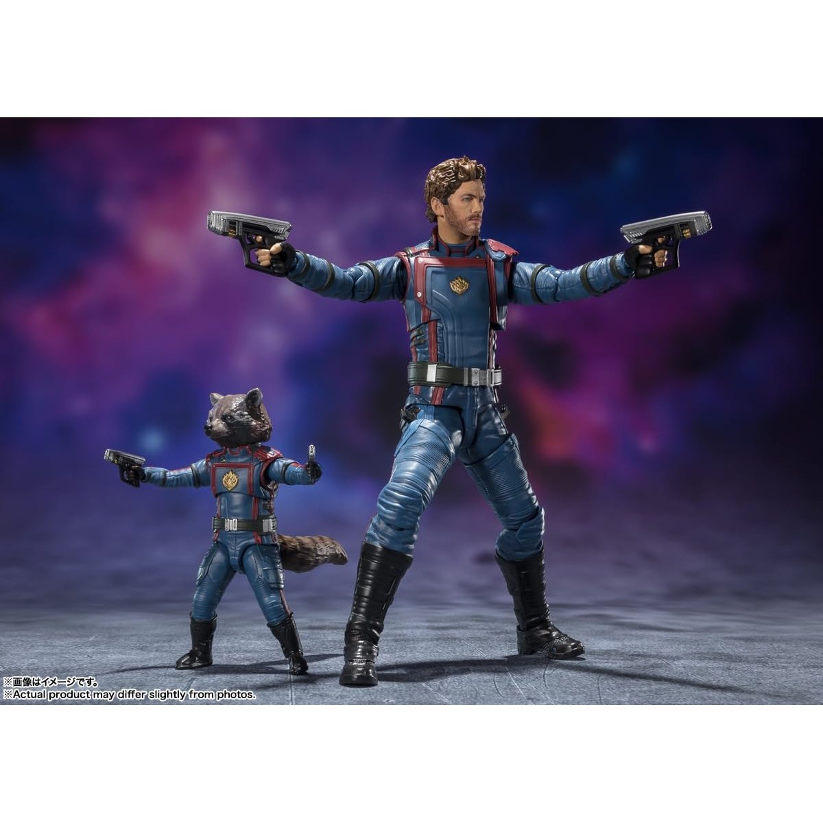 Guardians of the Galaxy Vol. 3 Star-Lord & Rocket Raccoon Action Figure - Bandai Spirits - S.H.Figuarts