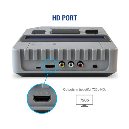 SupaRetron HD Premium Retro Gaming Console - Super NES / Super Famicom - Hyperkin