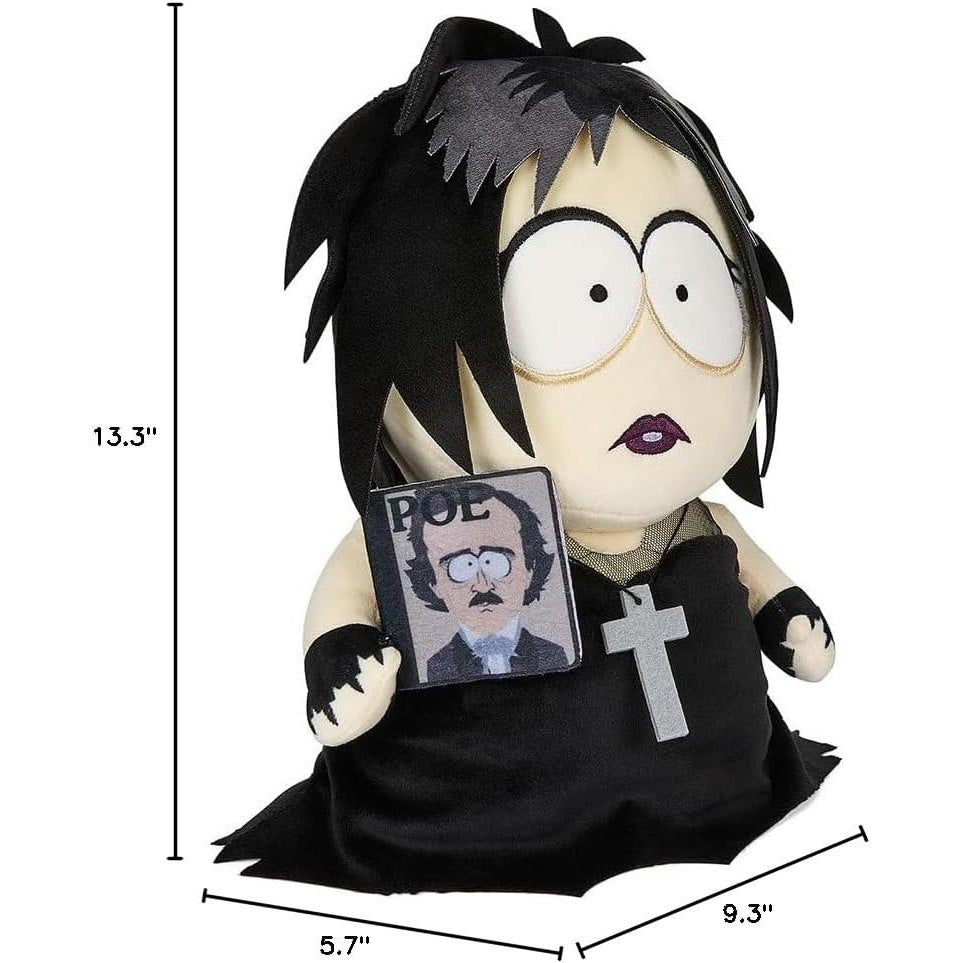 South Park Goth Kid Henrietta 13" Plush with Sound - Kidrobot - Phunny