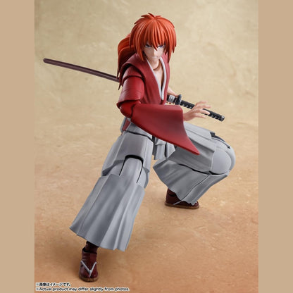 Rurouni Kenshin: Meiji Swordsman Romantic Story Kenshin Himura Action Figure - Bandai Spirits - S.H.Figuarts