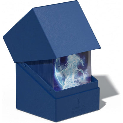Return to Earth Boulder 100+ TCG Deck Case - Blue, Holds 100 2x Sleeved Cards - Ultimate Guard