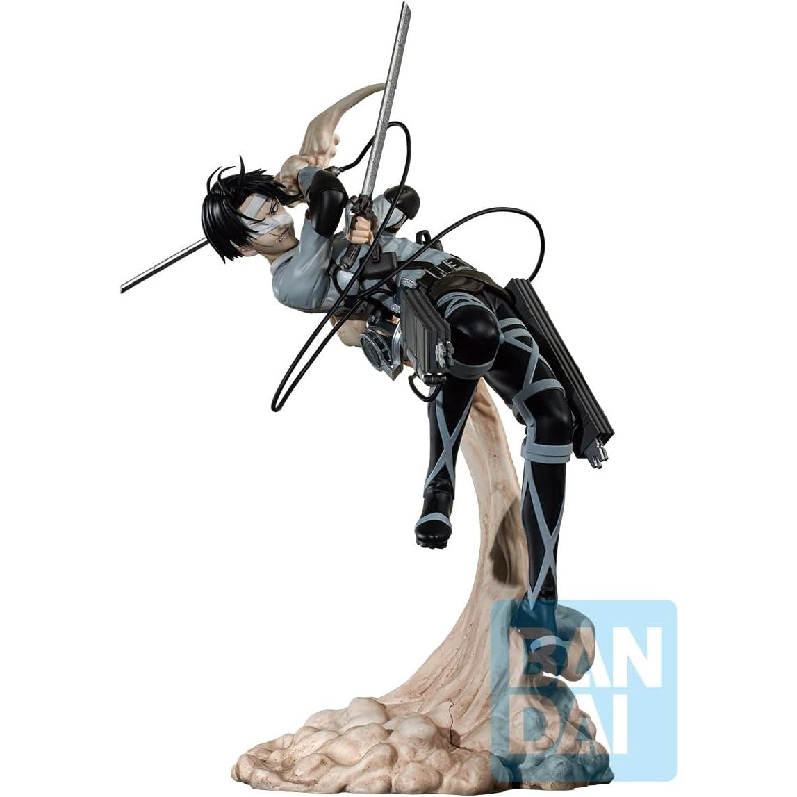 Attack on Titan Levi Ackerman Rumbling Figure - Bandai Spirits Ichibansho