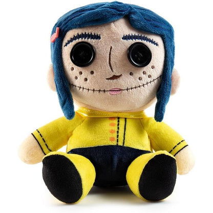 Coraline with Button Eyes 7" Plush - Kidrobot - Phunny