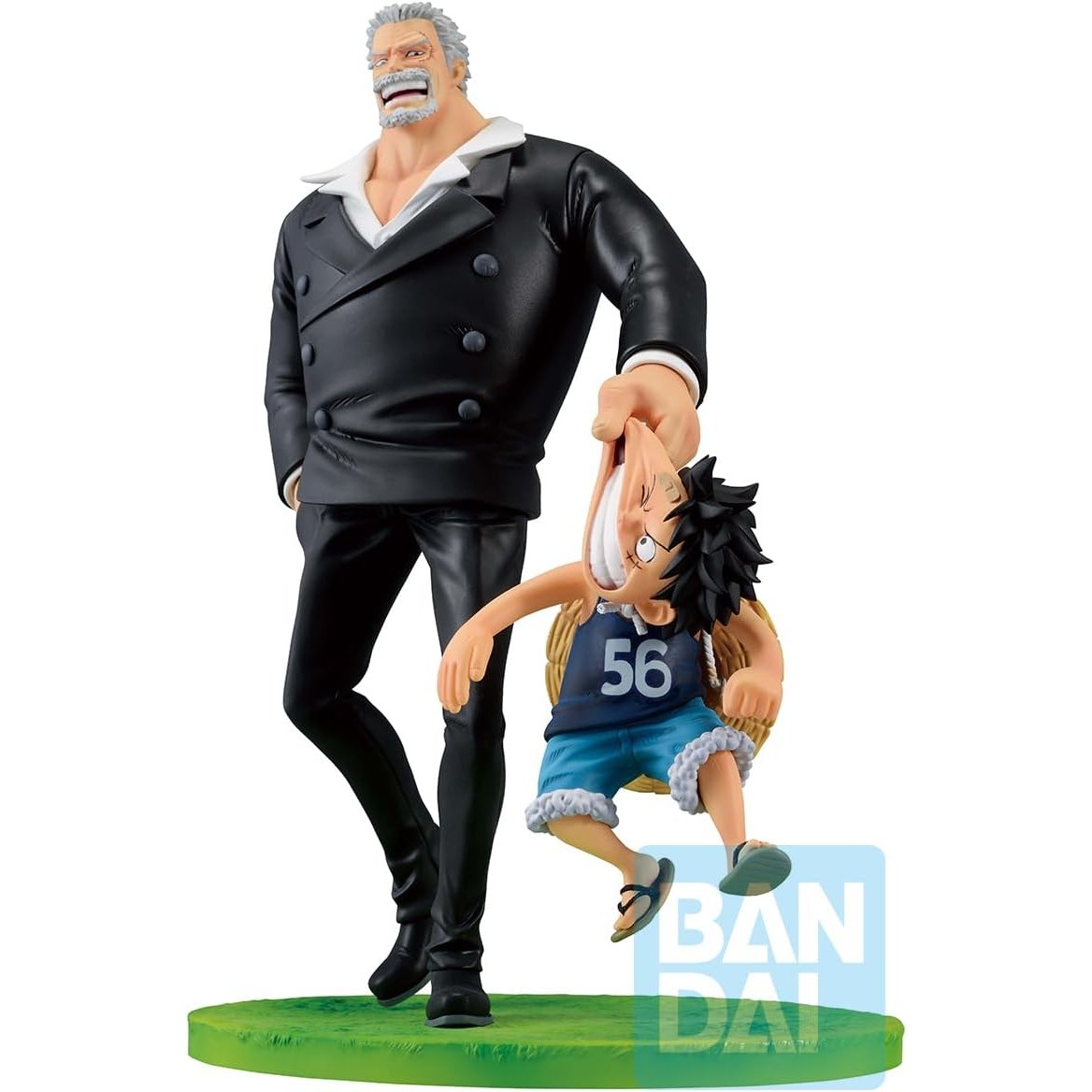 One Piece Monkey D. Garp & Monkey D. Luffy Road to Dawn Figure - Bandai Spirits - Ichibansho Revible Moment