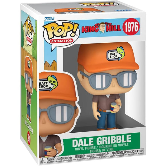 King of the Hill Dale Gribble Vinyl Figure - Funko - Pop! Animation #1976