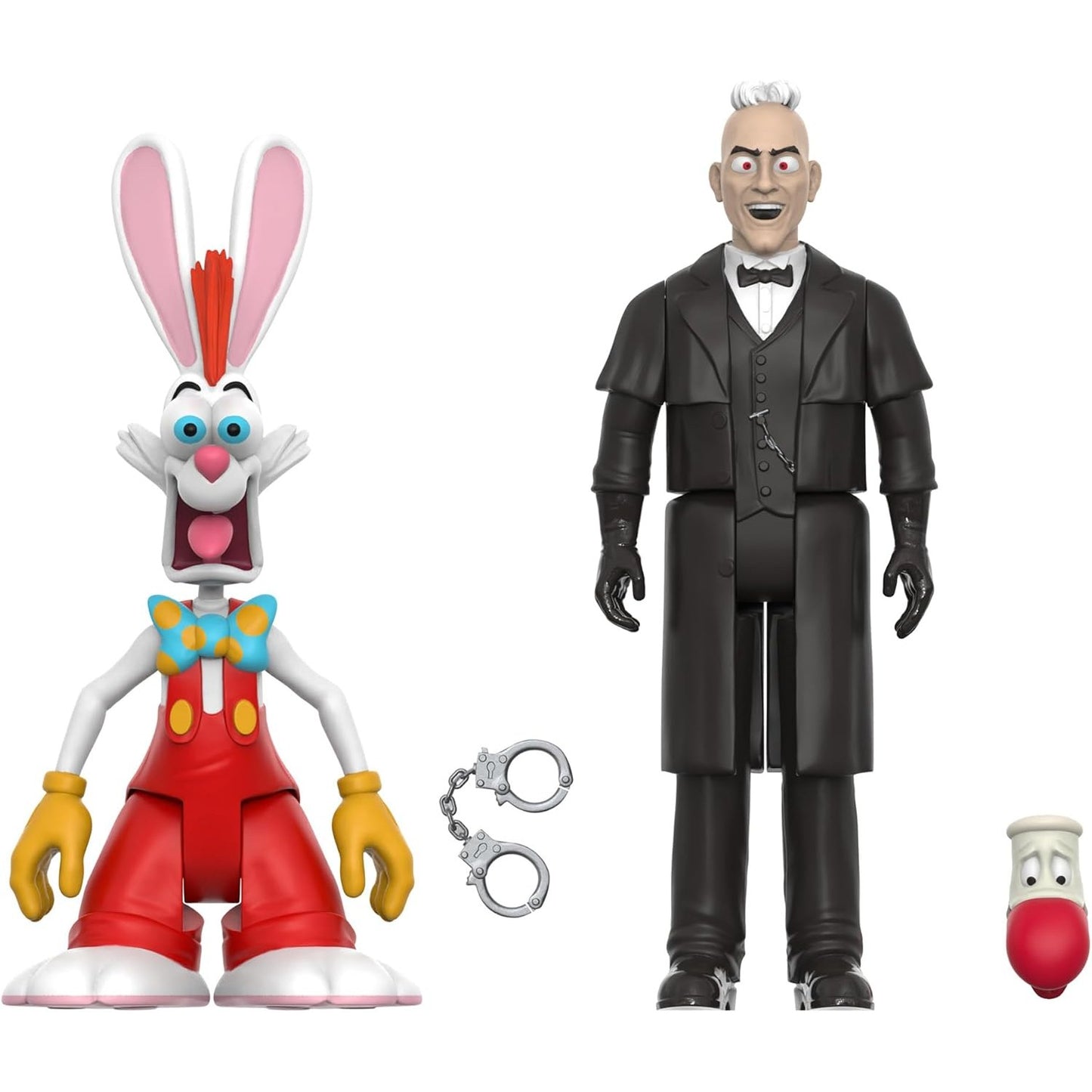 Who Framed Roger Rabbit Judge Doom & Roger Action Figure 2-Pack - Super7 ReAction