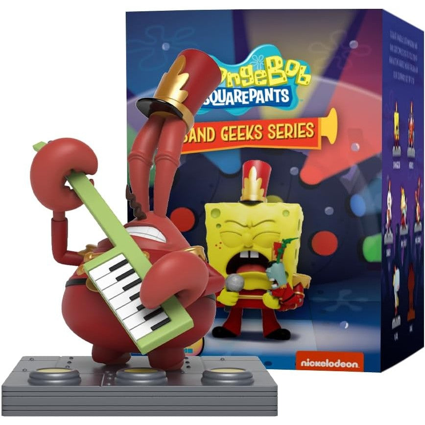 Spongebob Squarepants Band Geek Series Blind Box - 1 Random Figure of 7 Possible Designs - Mighty Jaxx