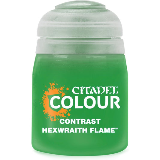 Citadel Colour: Contrast Hexwraith Flame - Warhammer Model Paint, 18ml Pot - Games Workshop