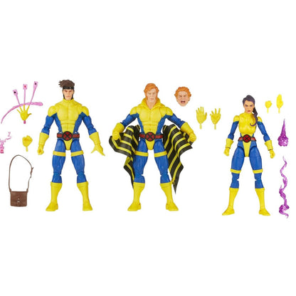 The Uncanny X-Men 60th Anniversary Banshee, Gambit, & Psylocke Action Figure 3-Pack - Hasbro - Marvel Legends