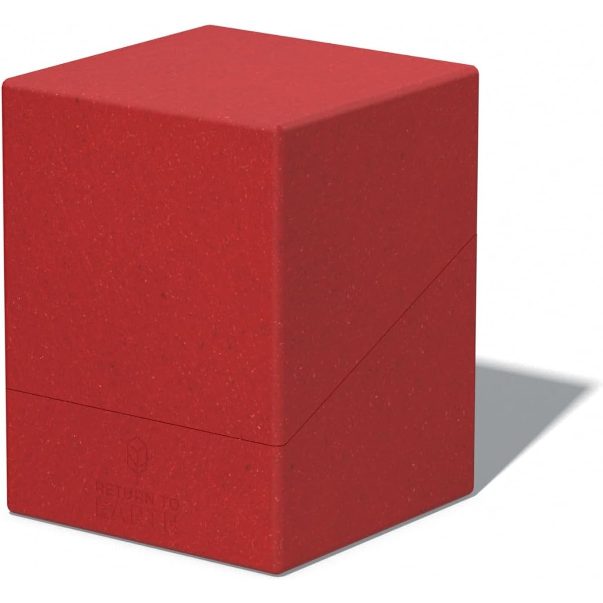 Return to Earth Boulder 100+ TCG Deck Case - Red, Holds 100 2x Sleeved Cards - Ultimate Guard