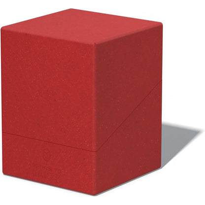 Return to Earth Boulder 100+ TCG Deck Case - Red, Holds 100 2x Sleeved Cards - Ultimate Guard