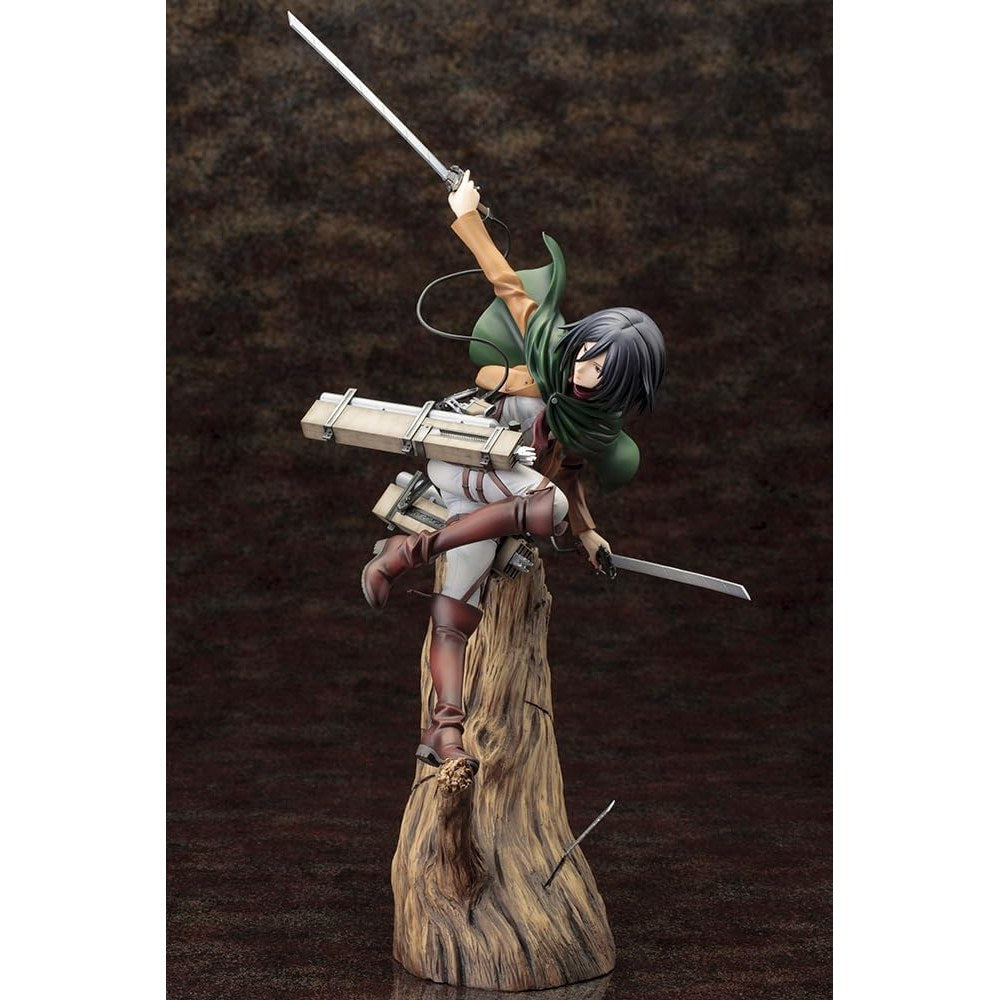Attack on Titan Mikasa Ackerman Renewal Renewal Package Ver. 1/8 Statue Figure - Kotobukiya - ARTFX J